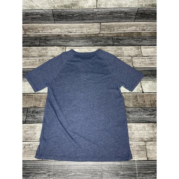 American Eagle Classic Fit Blue 2 Button Shirt - Picture 6 of 6